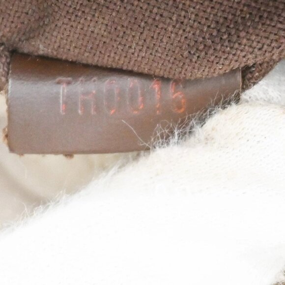 LOUIS VUITTON Naviglio Shoulder Bag Damier Ebene Leather Brown N45255 84KA984 - Picture 12 of 15